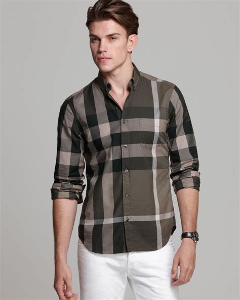 men's burberry shirts on ebay|Burberry men's shirt clearance.